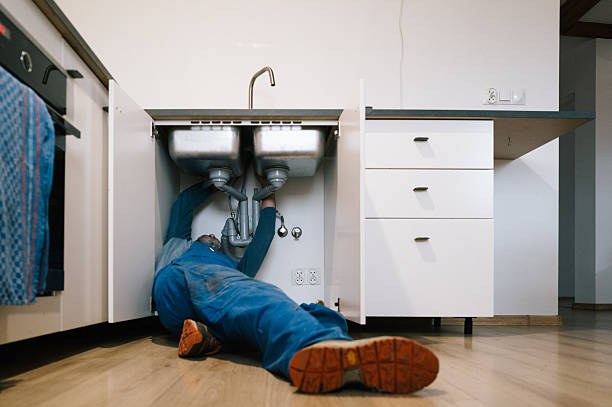 Professional Leak Detection technician working in Colfax, NC